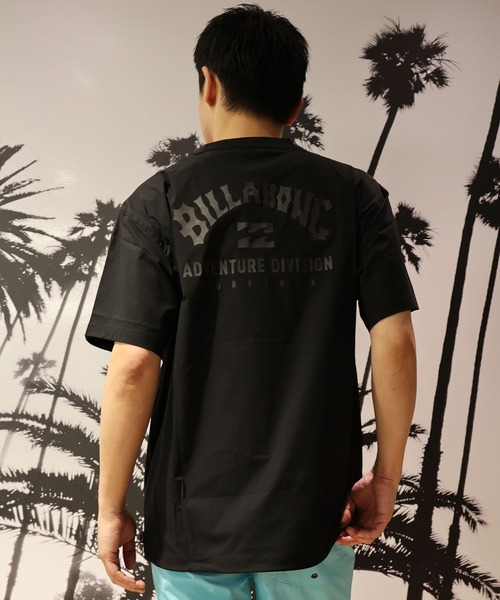 BILLABONG(ビラボン)の「BILLABONG/ビラボン 半袖 ラッシュ Tシャツ 水陸両用 速乾 バックプリント BG011876(Tシャツ/カットソー・メンズ・ブルーグレー/ブラック・L/M/XL)」の10枚目の写真