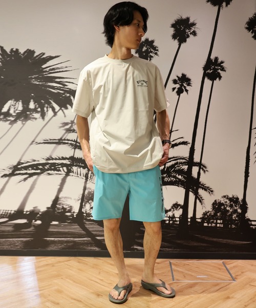 BILLABONG(ビラボン)の「BILLABONG/ビラボン 半袖 ラッシュ Tシャツ 水陸両用 速乾 バックプリント BG011876(Tシャツ/カットソー・メンズ・ブルーグレー/ブラック・L/M/XL)」の17枚目の写真
