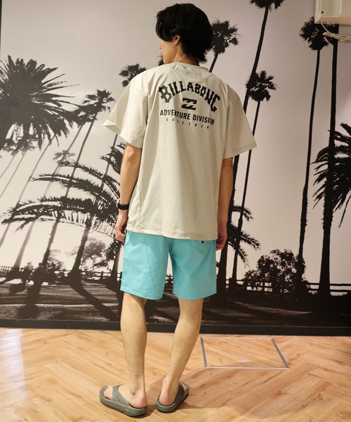 BILLABONG(ビラボン)の「BILLABONG/ビラボン 半袖 ラッシュ Tシャツ 水陸両用 速乾 バックプリント BG011876(Tシャツ/カットソー・メンズ・ブルーグレー/ブラック・L/M/XL)」の18枚目の写真