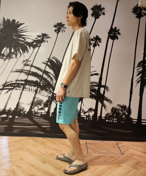 BILLABONG(ビラボン)の「BILLABONG/ビラボン 半袖 ラッシュ Tシャツ 水陸両用 速乾 バックプリント BG011876(Tシャツ/カットソー・メンズ・ブルーグレー/ブラック・L/M/XL)」の19枚目の写真