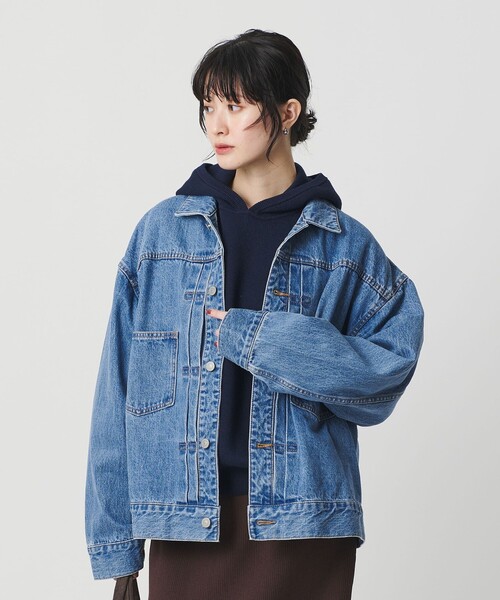 WEB限定】ルーズ デニムジャケット（その他アウター）｜BEAUTY&YOUTH