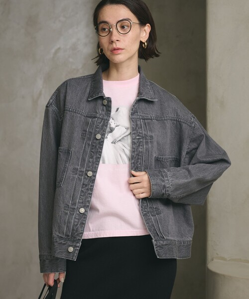 WEB限定】ルーズ デニムジャケット（その他アウター）｜BEAUTY&YOUTH