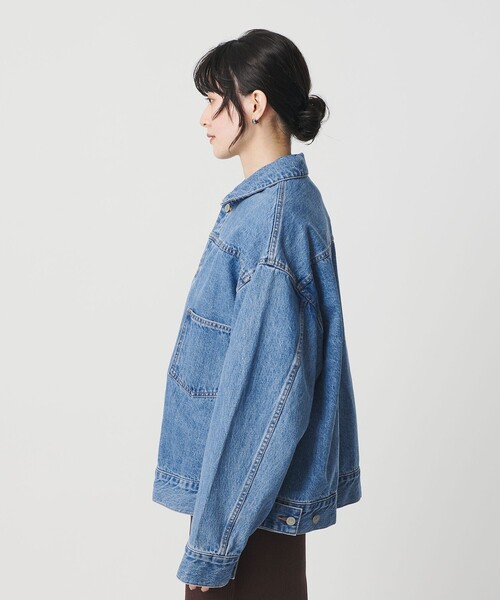 BEAUTY&YOUTH UNITED ARROWS（ビューティーアンドユースユナイテッドアローズ）の「【WEB限定】ルーズ デニムジャケット（その他アウター・レディース・グレー/ライトブルー・FREE）」の20枚目の写真