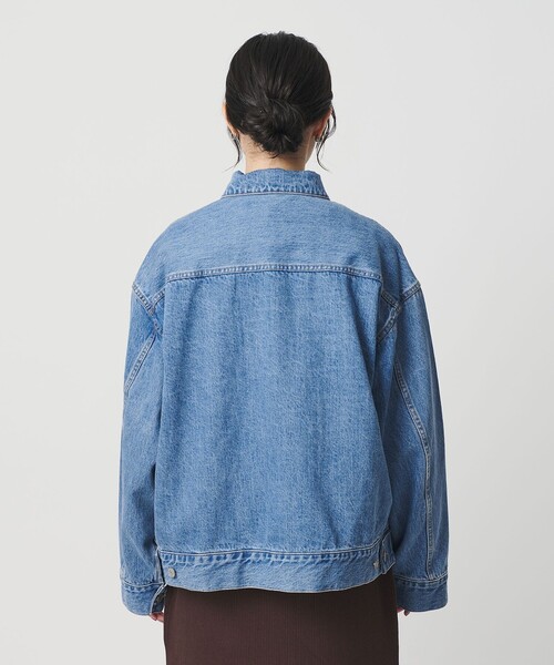 BEAUTY&YOUTH UNITED ARROWS（ビューティーアンドユースユナイテッドアローズ）の「【WEB限定】ルーズ デニムジャケット（その他アウター・レディース・グレー/ライトブルー・FREE）」の21枚目の写真