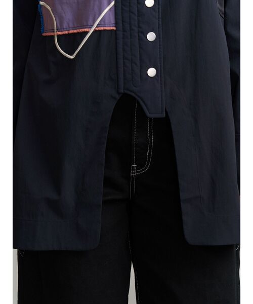 UN3D.(アンスリード)の「ART DOCKING SH / アートドッキングシャツ(シャツ/ブラウス・レディース・ホワイト/ブラック/カーキ・36/38)」の20枚目の写真