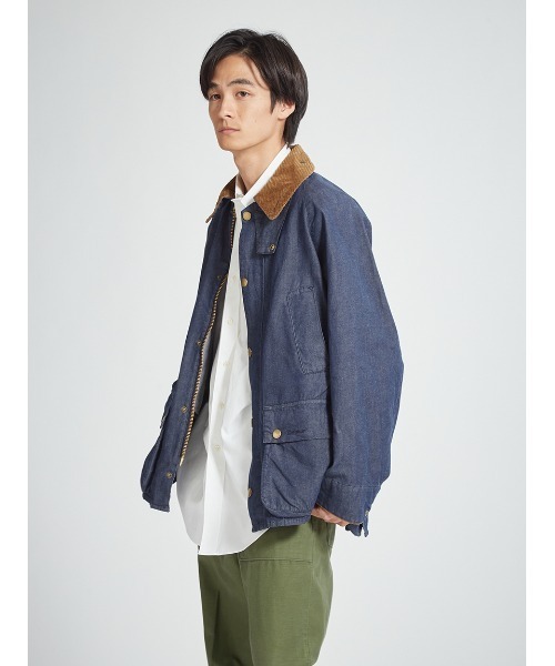 Barbour（バブアー）の「【BEDALE / ビデイル】デニム カジュアルジャケット（デニムジャケット・メンズ・ブルー・34/36/38/40/42）」の22枚目の写真