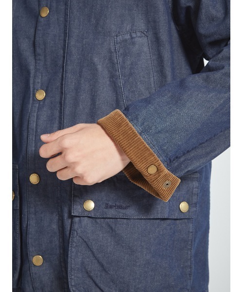 Barbour（バブアー）の「【BEDALE / ビデイル】デニム カジュアルジャケット（デニムジャケット・メンズ・ブルー・34/36/38/40/42）」の3枚目の写真