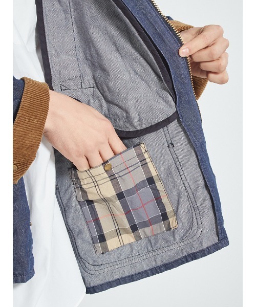 Barbour（バブアー）の「【BEDALE / ビデイル】デニム カジュアルジャケット（デニムジャケット・メンズ・ブルー・34/36/38/40/42）」の5枚目の写真