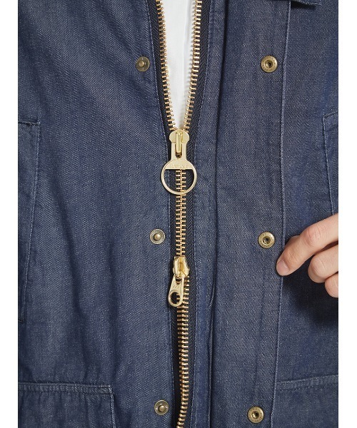 Barbour（バブアー）の「【BEDALE / ビデイル】デニム カジュアルジャケット（デニムジャケット・メンズ・ブルー・34/36/38/40/42）」の8枚目の写真