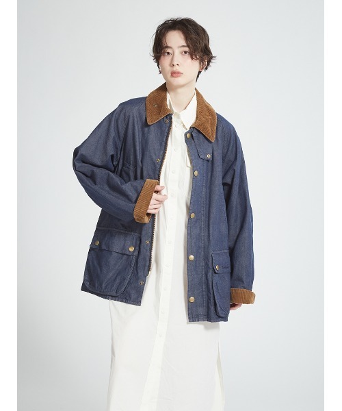 Barbour（バブアー）の「【BEDALE / ビデイル】デニム カジュアルジャケット（デニムジャケット・メンズ・ブルー・34/36/38/40/42）」の13枚目の写真