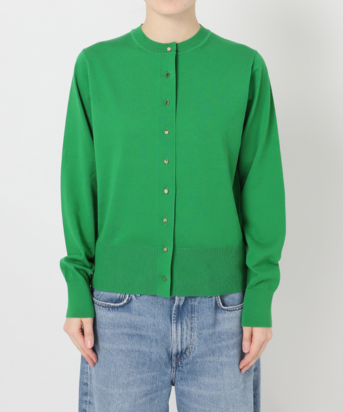 journal standard L'essage（ジャーナルスタンダードレサージュ）の「コットン カーディガン（カーディガン/ボレロ・レディース・ベージュ/グリーン/ネイビー・FREE）」の19枚目の写真