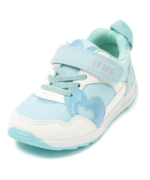 IFME(イフミー)の「KIDS|IFME きらめき ハート ソリッドラバースニーカー(スニーカー・キッズ・サックスブルー/ピンク・15.0cm/15.5cm/16.0cm/16.5cm/17.0cm/17.5cm/18.0cm/18.5cm/19.0cm/19.5cm/20.0cm/20.5cm/21.0cm)」の12枚目の写真