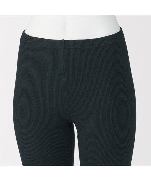 婦人 ストレッチリブ編み レギンス（十分丈）（レギンス/スパッツ