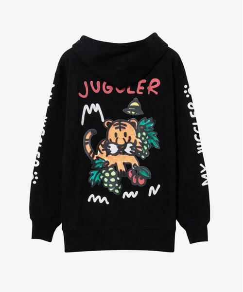 ROYAL FLASH(ロイヤルフラッシュ)の「guernika/ゲルニカ/×JUGGLER TORAPPI Zip Hoodie / Black(パーカー・メンズ・その他24・2XL)」の1枚目の写真