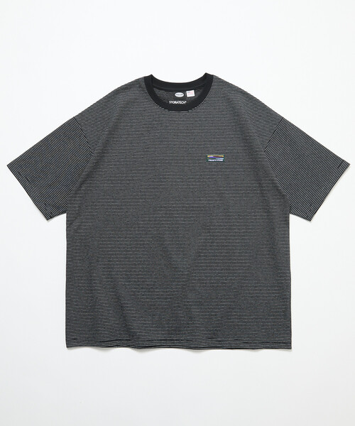 FREAK'S STORE(フリークスストア)の「限定展開 STORATECH/ストラテック ビッグシルエット ワンポイントロゴ Tシャツ/抗菌/防臭/制菌/UVカット/接触冷感/吸水速乾(Tシャツ/カットソー・メンズ・グレイッシュベージュ/ホワイト/ブラック/スミクロ/ブラック系その他・SMALL/X-LARGE/LARGE/MEDIUM)」の14枚目の写真