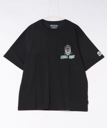 KRIFF MAYER（クリフメイヤー）の「【接触冷感・汗染み防止・防汚・吸水速乾】ウェットプロテクト刺繍Tシャツ(サークル)（Tシャツ/カットソー）」