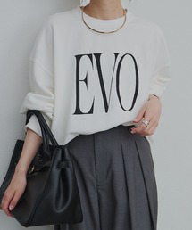 PUAL CE CIN | ビッグロゴ裏毛スウェット(Tシャツ/カットソー)