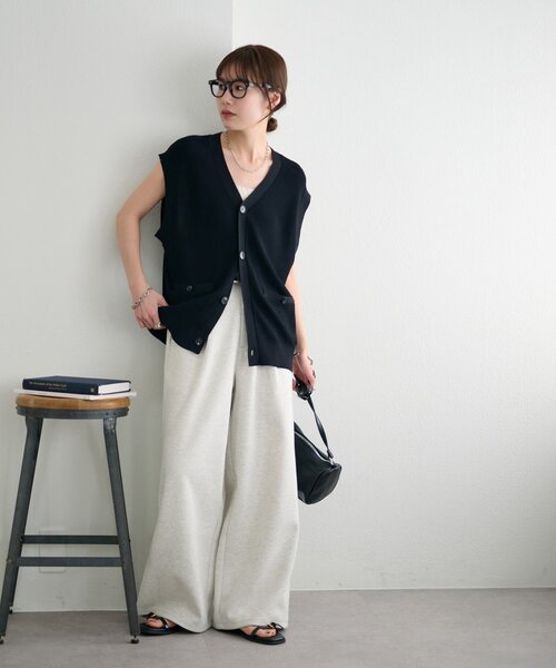 ユニセックス】アンチピリング前開きベスト（ベスト）｜DISCOAT