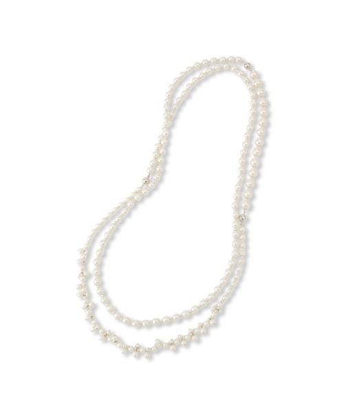LAUTREAMONT（ロートレアモン）の「3WAYパール調ネックレス（ネックレス・レディース・オフホワイト・FREE）」の3枚目の写真