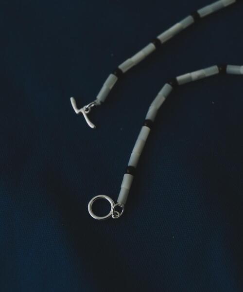 SMELLY(スメリー)の「SMELLY so’ shell onyx necklace(ネックレス・レディース・ホワイト系その他・-)」の6枚目の写真