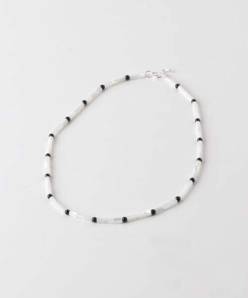 SMELLY(スメリー)の「SMELLY so’ shell onyx necklace(ネックレス・レディース・ホワイト系その他・-)」の8枚目の写真