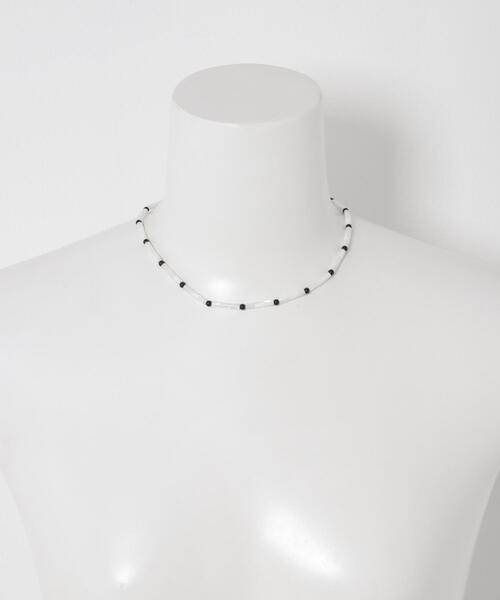 SMELLY(スメリー)の「SMELLY so’ shell onyx necklace(ネックレス・レディース・ホワイト系その他・-)」の9枚目の写真