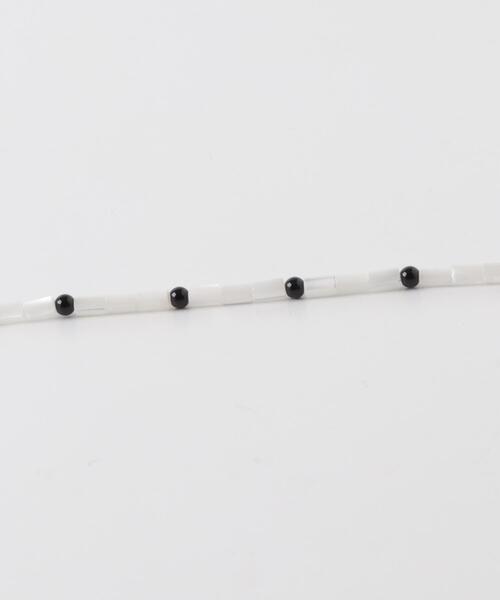 SMELLY(スメリー)の「SMELLY so’ shell onyx necklace(ネックレス・レディース・ホワイト系その他・-)」の10枚目の写真