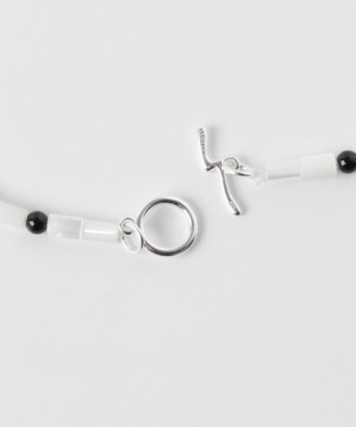 SMELLY(スメリー)の「SMELLY so’ shell onyx necklace(ネックレス・レディース・ホワイト系その他・-)」の11枚目の写真