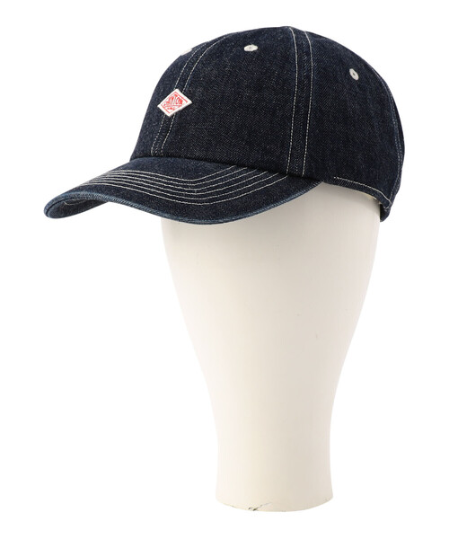 DANTON(ダントン)の「Denim 6-Panel Cap(キャップ・レディース・ブラック/ブルー系その他/ダークインディゴブルー・F)」の9枚目の写真