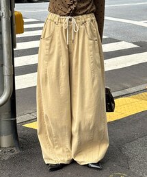 CIAOPANIC | 【cian denim/シアンデニム】切替スーパーワイドバルーンデニムパンツ(デニムパンツ)