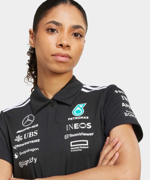 HUGO BOSS Mercedes AMG Petronas ポロシャツ メルセデス AMG ペトロナス F1 チーム ドライバー ポロシャツ BK 2026