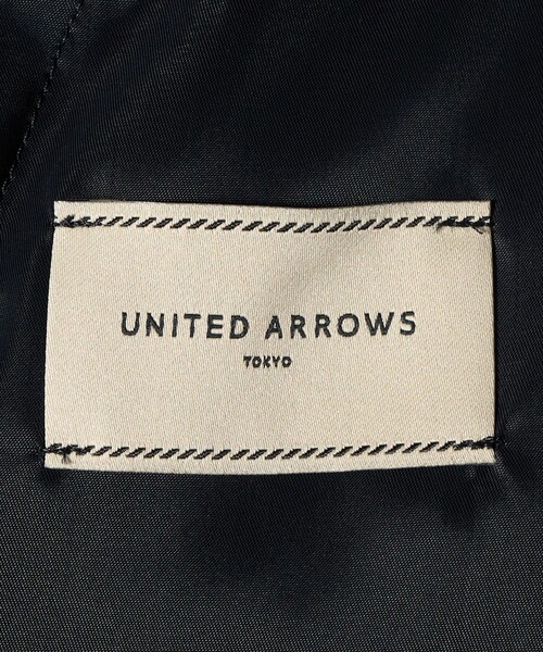UNITED ARROWS（ユナイテッドアローズ）の「フラワー ジャガード 2タック ワイドパンツ ‐ウォッシャブル‐（スラックス・レディース・ネイビー/ブラック・34/40/36/38）」の17枚目の写真