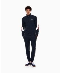 EMPORIO ARMANI EA7（エンポリオアルマーニイーエーセブン）の「<オンライン限定>【エンポリオ アルマーニ EA7】Summer Block トラックスーツ ピュアコットン（セットアップ）」