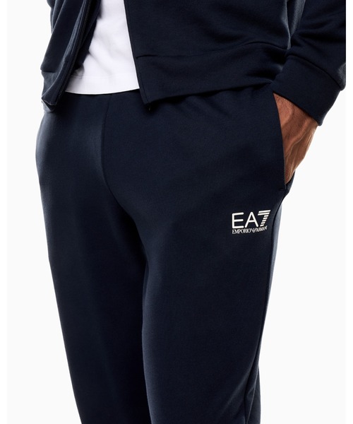 EMPORIO ARMANI EA7(エンポリオアルマーニイーエーセブン)の「<オンライン限定>【エンポリオ アルマーニ EA7】Summer Block トラックスーツ ピュアコットン(セットアップ・メンズ・ネイビー・LARGE/MEDIUM/SMALL/X-LARGE/X-SMALL)」の5枚目の写真