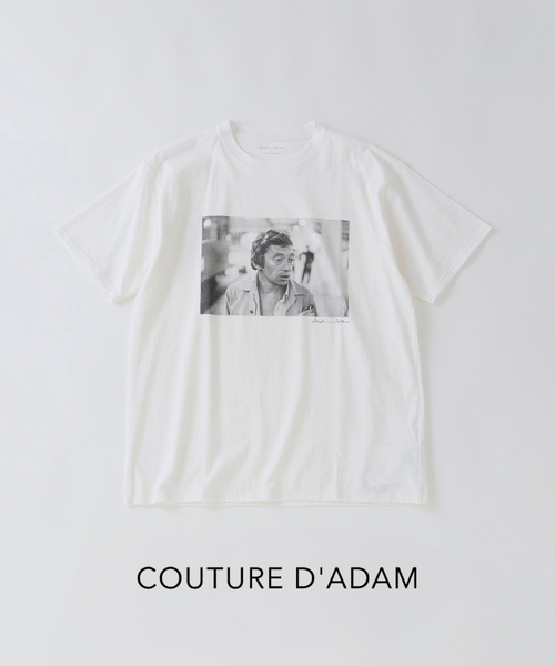 Couture d'adam(クチュールドアダム)の「COUTURE D’ADAM (クチュール ド アダム) Serge Tシャツ(Tシャツ/カットソー・メンズ・ブラック/ホワイト・40/42)」の2枚目の写真