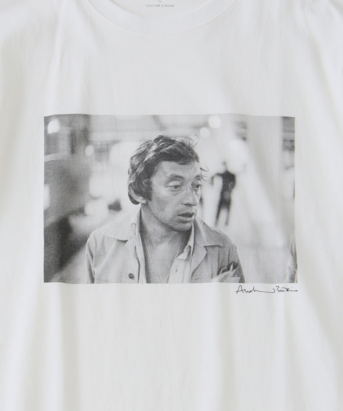 Couture d'adam(クチュールドアダム)の「COUTURE D’ADAM (クチュール ド アダム) Serge Tシャツ(Tシャツ/カットソー・メンズ・ブラック/ホワイト・40/42)」の4枚目の写真
