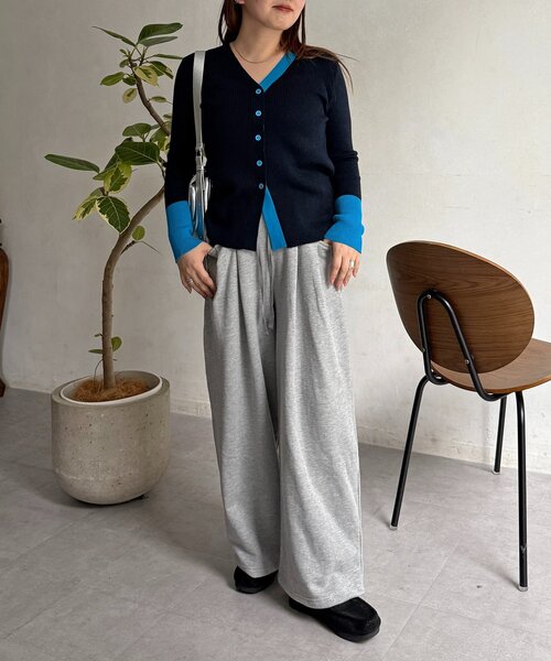 CPCM（シーピーシーエム）の「2タックバレルパンツ（その他パンツ・レディース・ブラック/チャコールグレー/グレー・FREE）」の12枚目の写真