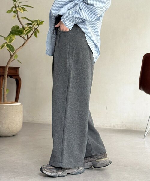 CPCM（シーピーシーエム）の「2タックバレルパンツ（その他パンツ・レディース・ブラック/チャコールグレー/グレー・FREE）」の14枚目の写真