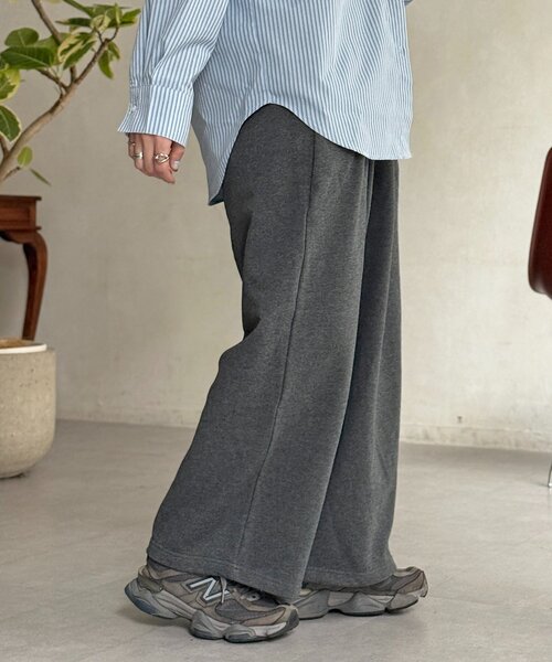 CPCM（シーピーシーエム）の「2タックバレルパンツ（その他パンツ・レディース・ブラック/チャコールグレー/グレー・FREE）」の16枚目の写真