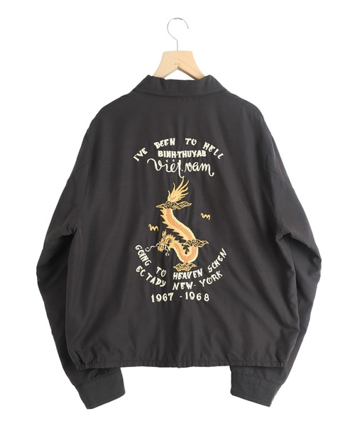 GOLD（ゴールド）の「GOLD / ゴールド：VIET-NAM JACKET AGING MODEL：26A-GL15847[MUS]（ブルゾン・メンズ・ブラック・L/M）」の11枚目の写真