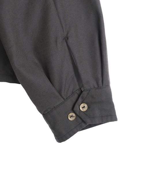 GOLD（ゴールド）の「GOLD / ゴールド：VIET-NAM JACKET AGING MODEL：26A-GL15847[MUS]（ブルゾン・メンズ・ブラック・L/M）」の2枚目の写真