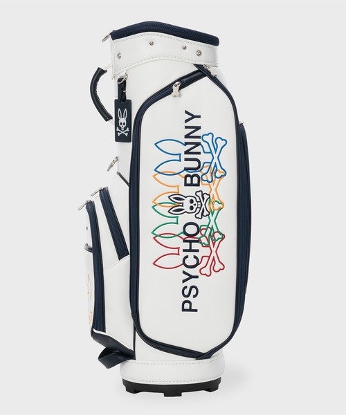Psycho Bunny（サイコバニー）の「[GOLF]カートキャディバッグ LOGOART（ショルダーバッグ・メンズ・ネイビー/ホワイト・FREE）」の12枚目の写真