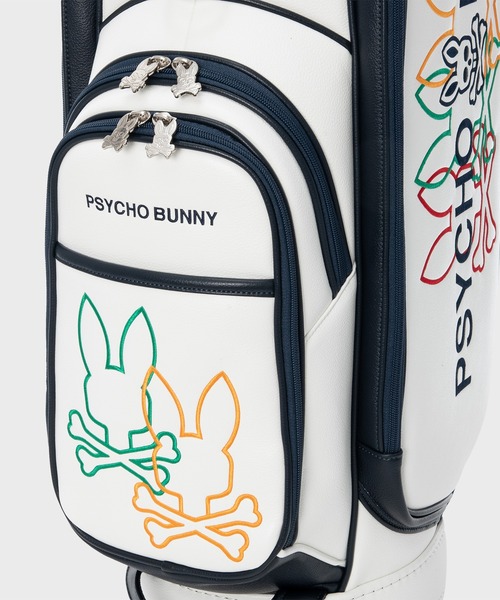 Psycho Bunny（サイコバニー）の「[GOLF]カートキャディバッグ LOGOART（ショルダーバッグ・メンズ・ネイビー/ホワイト・FREE）」の13枚目の写真