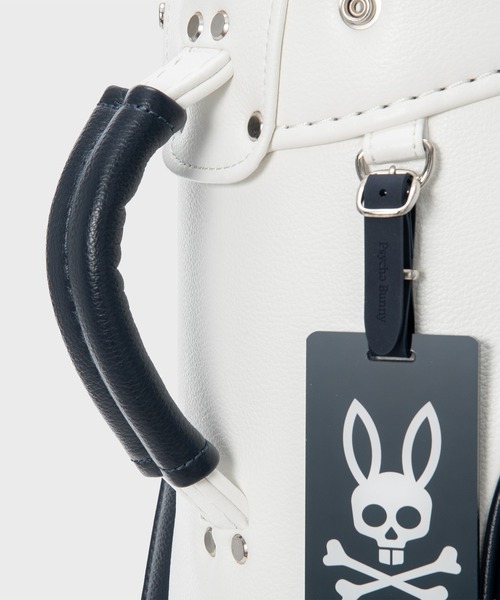 Psycho Bunny（サイコバニー）の「[GOLF]カートキャディバッグ LOGOART（ショルダーバッグ・メンズ・ネイビー/ホワイト・FREE）」の15枚目の写真