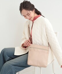 【8ポケット/ギフトにも】すっきり見えのショルダーバッグ