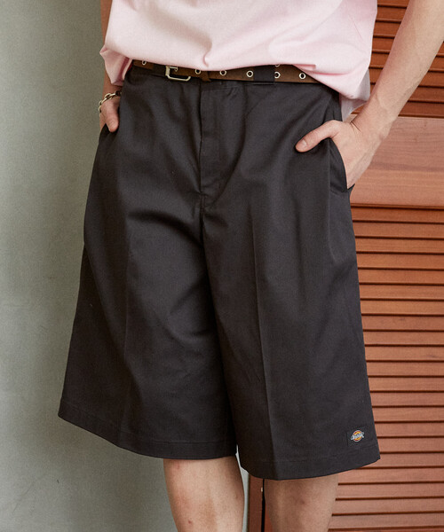 Dickies(ディッキーズ)の「Dickies × PUBLUX/ディッキーズ 別注 バギーショーツ 限定展開(チノパンツ・メンズ・アニマル/ベージュ/ブラック/グレー・S/L/M)」の5枚目の写真