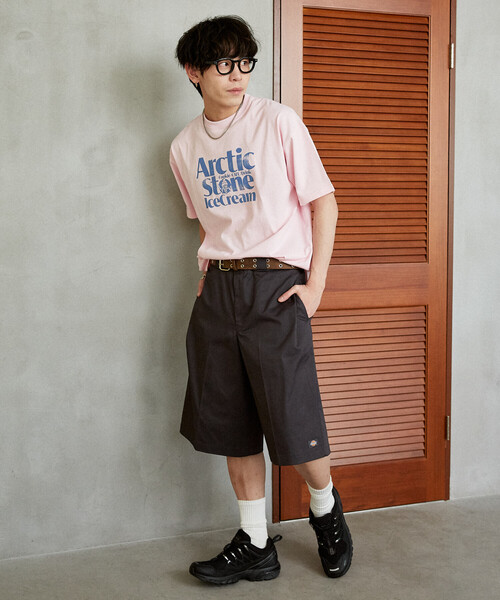 Dickies(ディッキーズ)の「Dickies × PUBLUX/ディッキーズ 別注 バギーショーツ 限定展開(チノパンツ・メンズ・アニマル/ベージュ/ブラック/グレー・S/L/M)」の15枚目の写真