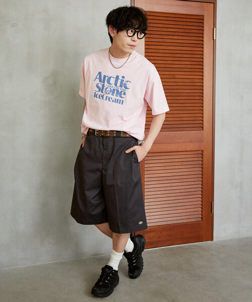 Dickies(ディッキーズ)の「Dickies × PUBLUX/ディッキーズ 別注 バギーショーツ 限定展開(チノパンツ・メンズ・アニマル/ベージュ/ブラック/グレー・S/L/M)」の17枚目の写真