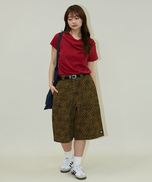 Dickies(ディッキーズ)の「Dickies × PUBLUX/ディッキーズ 別注 バギーショーツ 限定展開(チノパンツ・メンズ・アニマル/ベージュ/ブラック/グレー・S/L/M)」の8枚目の写真