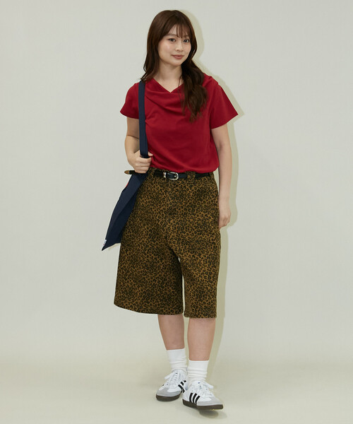 Dickies(ディッキーズ)の「Dickies × PUBLUX/ディッキーズ 別注 バギーショーツ 限定展開(チノパンツ・メンズ・アニマル/ベージュ/ブラック/グレー・S/L/M)」の10枚目の写真